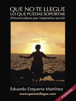 cover image of Que no te llegue lo que puedas soportar